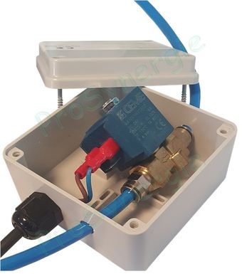 Kit de gestion avec électrovanne 24V NF, nettoyage automatique air