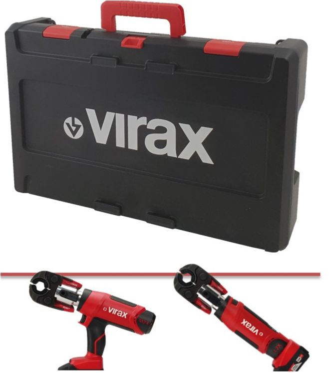 Coffret Virabox + Calage de rechange (Valise) pour sertisseuse Virax M2X et L2X (25355x et 25357x)