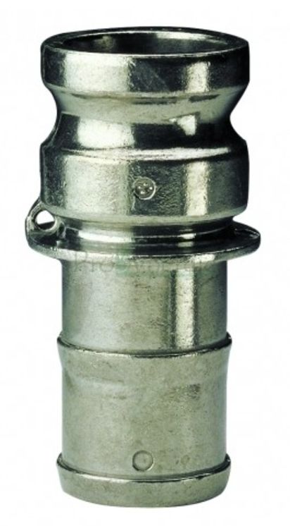 Adaptateur cannelé aluminium - E - Ø 1/2´´