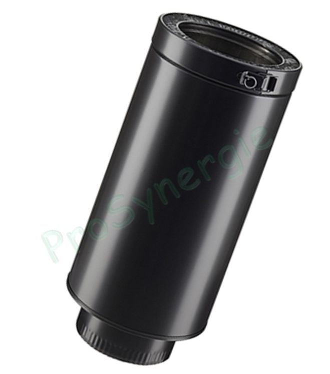 Therminox - Elément droit de finition pour conduits efficience Øint/ext 80/130 à 200/264 mm