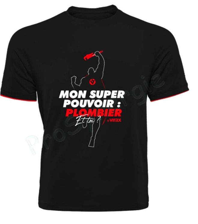 Cadeau - Tee Shirt Super Pouvoir XL