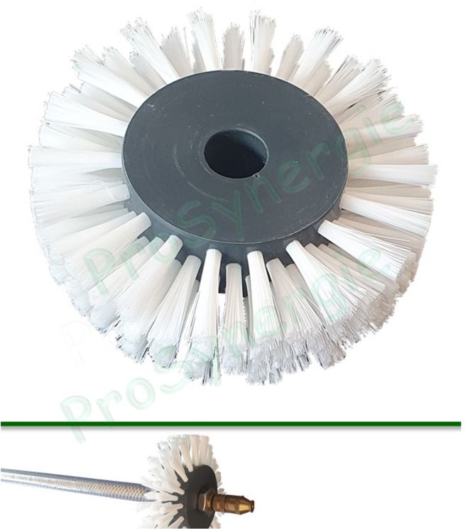 Brosse nylon pour lance de pulvérisation 1,5 m ou Flexomousse ou Pulvoflex