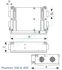 VMC double-flux basse consommation, 150 à 300 m3/h, pour installation en faux-plafond, 4 piquages 125 ou 150 mm