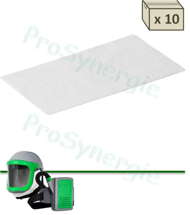 Préfiltre PX5 (boîte de 10) pour Cagoule Z-Link avec ventilation assistée PX5