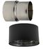 Kit limiteur de tirage Inox raccordement anti bistre sur buse mâle départ d'insert vers flexible