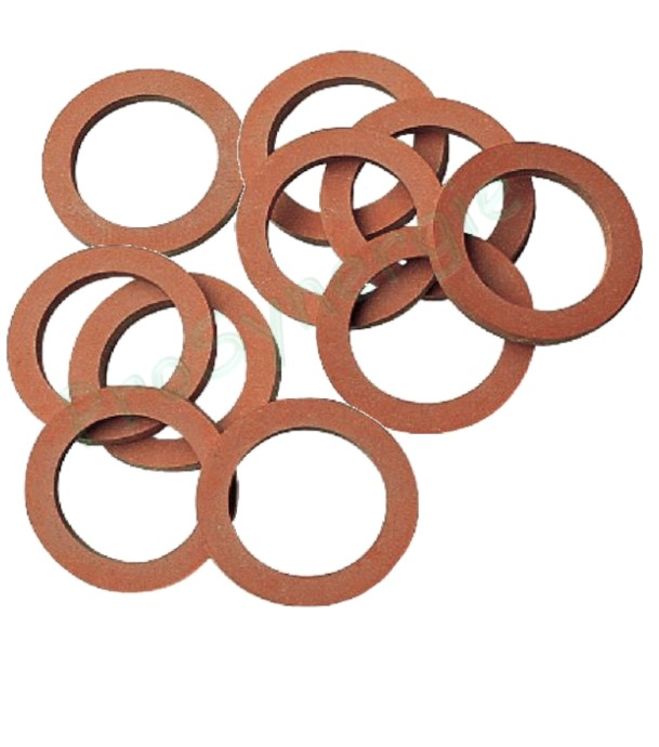 10 Joints fibres gaz Øext/int 18x12.5mm - ép. 2mm (raccord 20x150)