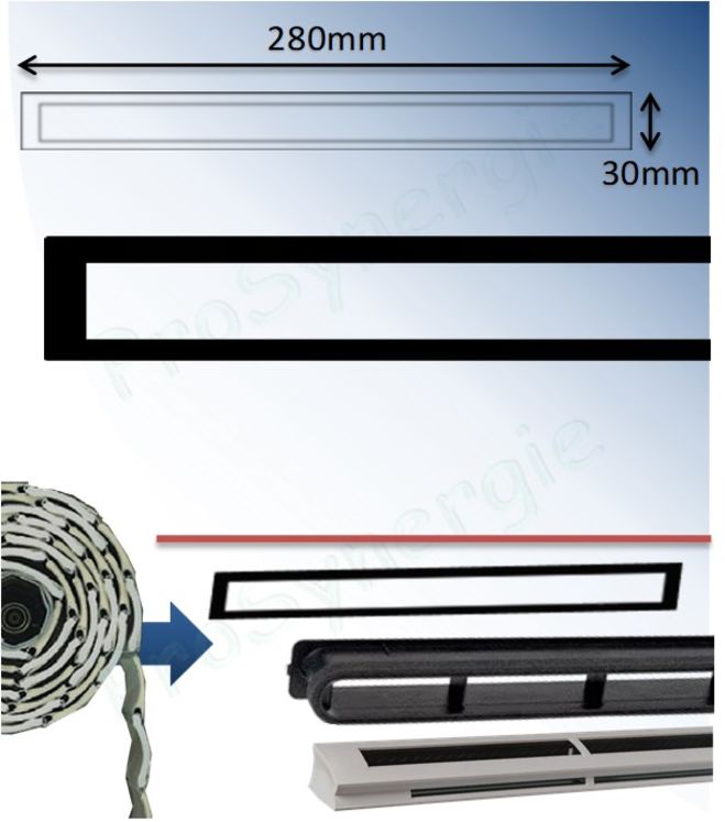 Joint d´étanchéité pour Entrée d´air hygroréglable EHC