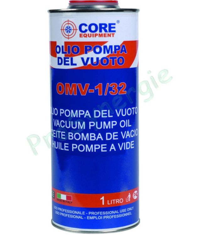 Huile minérale pour pompe à vide - 1 litre - 32 cst de viscosité