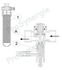 Soupape de sécurité thermique ICMA pour échangeur de sécurité (type 543) raccord ØF 3/4´´ - ouverture à 95°C (maxi 110°C / 10 bars / 100KW) + Sonde ØM 1/2´´ long. 152mm  capillaire long. 1.3m