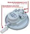 Pressostat mécanique générique 40 Pa compatible pour démarrage de centrale Aldes Axpir