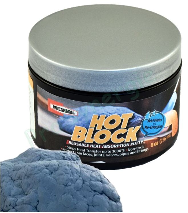 Pot de 236 ml Pâte absorbante de chaleur - Hot Block