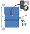 Tuyau fumisterie récupération de condensat + orifice de contrôle longueur 0,25 mètre (190 mm utile) Rigidten Inox 316 (4/10ème) - Ø 125 mm