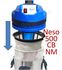 Sac filtre tissu conique avec cerclage plastique Aspirateur Neso 50/50CB