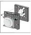 TA3 - Thermostat d´ambiance mécanique IP20 (avec interrupteur été/hivers ou marche/arrêt) - T° réglable de 5 à 30°C - Contact inverseur 16(2.5)A 250Vac