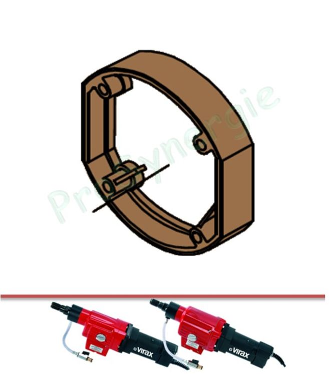 Bloc intermédiaire de carotteuse V250 et V350 Virax