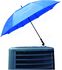 Parapluie Ø 150 cm à accroche magnétique pour intervention technicien à l'extérieur