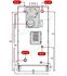 Chaudière bois (bûches 50 cm) à gazéification (combustion inversée) classe 5 LCG 20 à 50 kW, (haut rendement 93 %) Contrôleur de combustion + extracteur de fumée