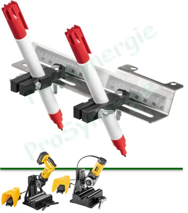 Dispositif de marquage pour Coupe-tube électrique à molette Cento et Cento 22V