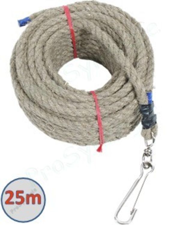 Ensemble corde mousqueton - Longueur  50 m