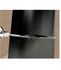 Tuyau de poêle acier émaillé noir mat coulissant (dans un autre tuyau) Ø 180 mm longueur 50 cm (de 6 à 36 cm utile) + bague de blocage