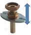 Kit Rallonge - Pour remplacement Circulateur à bride -  H = Hcirculateur + 40 à 125 mm (hauteur réglable) - Circulateur Ø 1.1/2´´