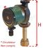 Kit Ralonge - Pour remplacement Circulateur à visser - H = Hcirculateur + 40 à 125 mm - Circulateur Ø 1.1/2´´