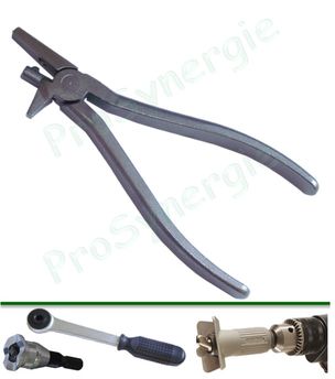 Pince à pointer pour piquage ´´T-rax´´ ou Extrudax