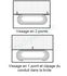 Bride de fixation Minigaine Aldes - Ventilation (VMC) - Section 40 x 100 mm