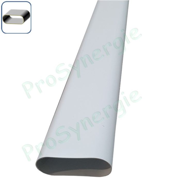 Barre minigaine Aldes - Ventilation (VMC) - Section 40 x 100 mm (équivalent Ø 80 m) - Longueur 1 m - Destockage