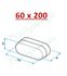 Bouchon Minigaine Aldes - Ventilation (VMC) - Section 40 x 100 ou 60 x 200 mm