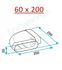 Coude 90° Horizontal Minigaine Aldes - Ventilation (VMC) - Section 40 x 100 ou 60 x 200 mm
