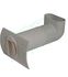 Coude 90° Vertical Mixte pour bouche Minigaine Aldes - Ventilation (VMC) - Section 40 x 100 mm - Circulaire Ø  80 mm