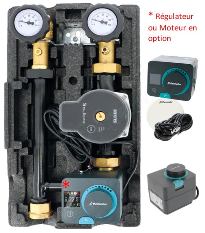 Groupe hydraulique départ chauffage Modulfit Premium