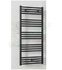 Radiateur Sèche Serviette Tubulaire Droit Coloris Noir Série Mahana