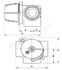 Thermomix - Vanne laiton mélange chauffage motorisable 3 voies mâle Ø 1´´1/4