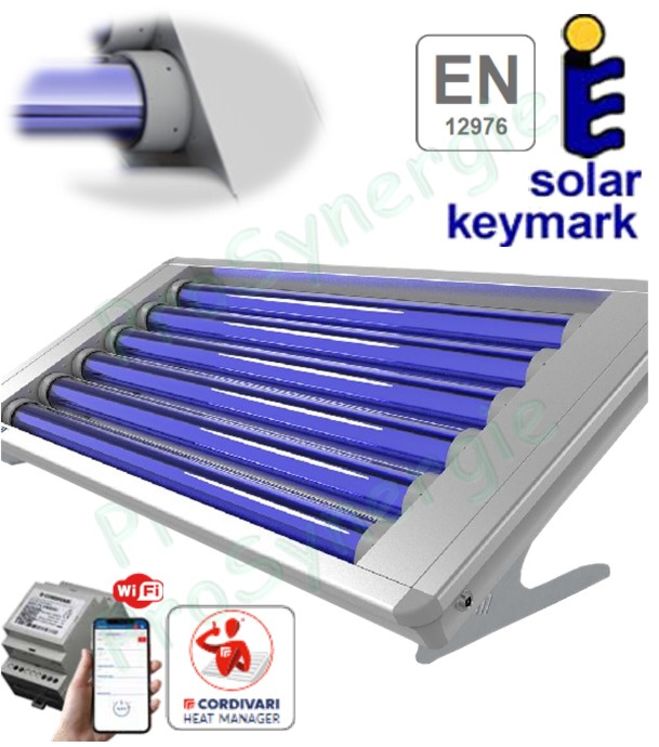Capteur solaire Stratos® 4S Heat Storage 2,04 à 3.12 m² (pour 3 à 6 personnes + réserve tampon, appoint électrique et échangeur ECS instantané)