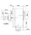 Aquastat IP40 2.5A à double bulbe réglage 0 à 90°C et limiteur de sécurité 110°C +doigt de gant longueur 100mm ØM 1/2´´