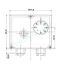 Aquastat IP40 2.5A à double bulbe réglage 0 à 90°C et limiteur de sécurité 110°C +doigt de gant longueur 100mm ØM 1/2´´