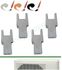 Kit de 4 rallonges pour cache clim composite