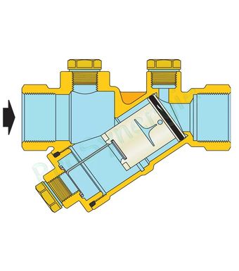 Régulateur automatique de débit Autoflow 126 débit 0,3 m3/h avec cartouche polymère  - Ø 3/4´´