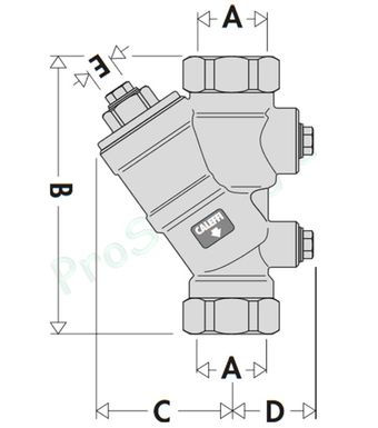 Régulateur automatique de débit Autoflow 126 débit 0,3 m3/h avec cartouche polymère  - Ø 3/4´´