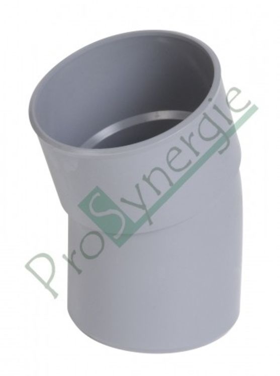 Coudes PVC évacuation 20° MF Ø  50 mm