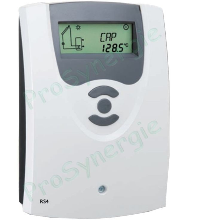 Régulateur différentiel RS4 (3 configurations système solaire avec gestion 1 pompe PWM)