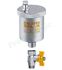 Vanne à sphère laiton haute température pour purgeur automatique solaire Ø 3/8´´ MF