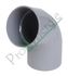 Coudes PVC évacuation 67°30 MF Ø  50 mm