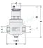 Dégazeur pour conduites horizontales Solaire - Séparateur d´Air DISCAL à visser