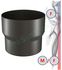 Réduction Spéciale Email Noir Mat - Ø 153 mm Femelle vers Ø 150 mm Femelle