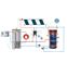 Pack solaire complet pour préparateur Eau chaude sanitaire (avec résistance électrique d´appoint) et chauffage (ballon tampon) avec soutien primaire Capacité 300L comprenant 4 capteurs solaires avec kit de fixation inclus pour toiture tuiles