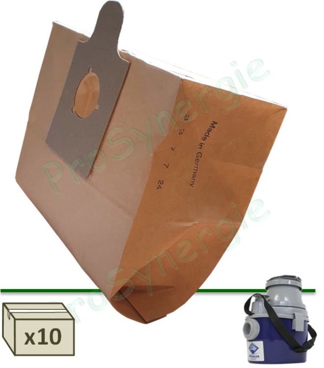 Sac filtre papier Kosmos 8 (lot de 10) - Sortie Ø 38 mm