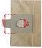 Sac filtre papier Kosmos 8 (lot de 10) - Sortie Ø 38 mm